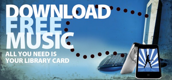 download free music. All you need is your library card. Link to freegal.