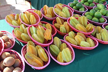 Star fruit at the Farmers Market