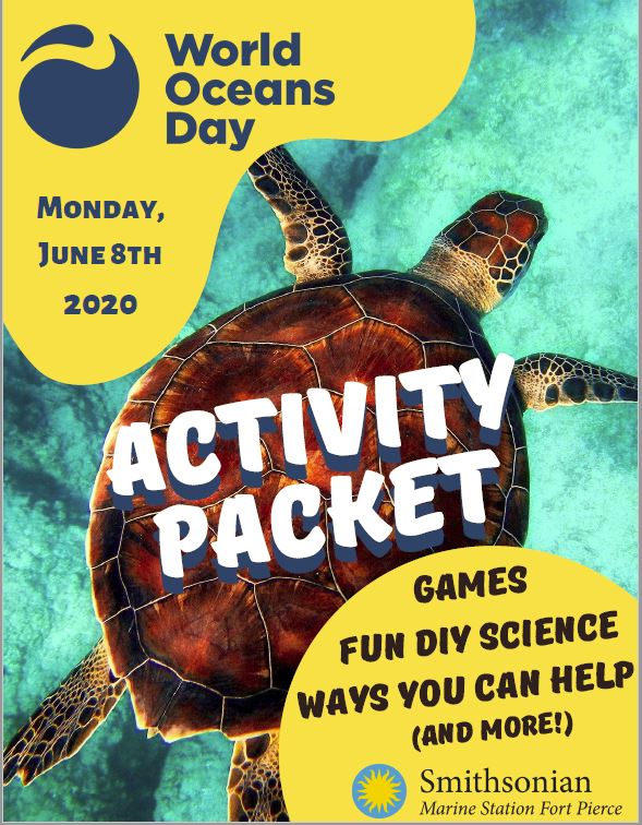 World Oceans Day Activity Packet Cover