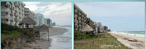 waveland beach 2013 before and after renourishment