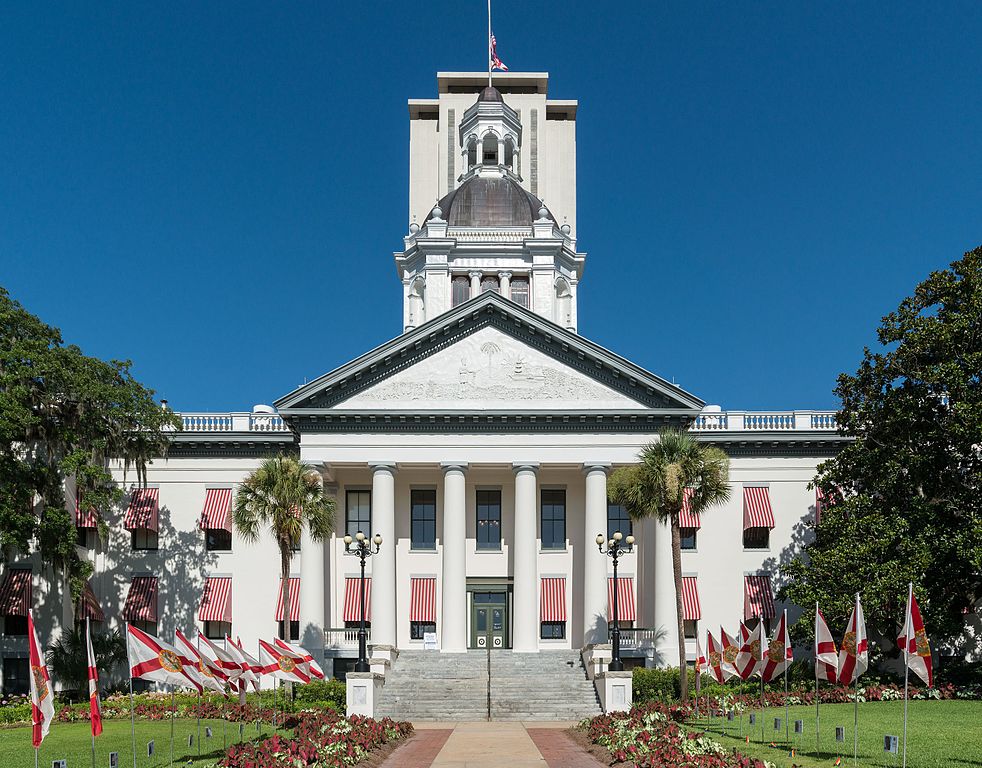 Florida State Capitol, Tallahassee, East view