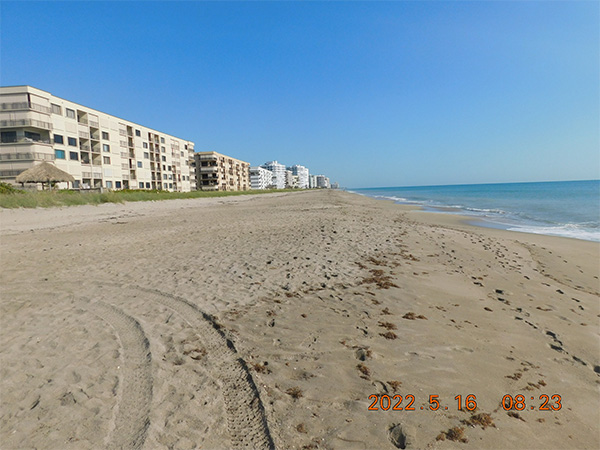 Waveland Beach Post-Construction (Looking North)