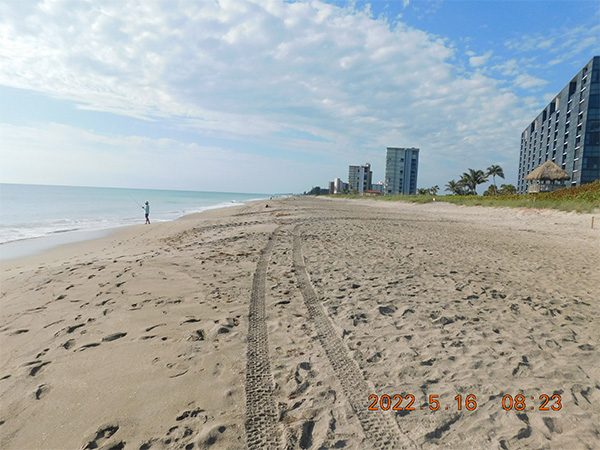 Waveland Beach Post-Construction (Looking South)