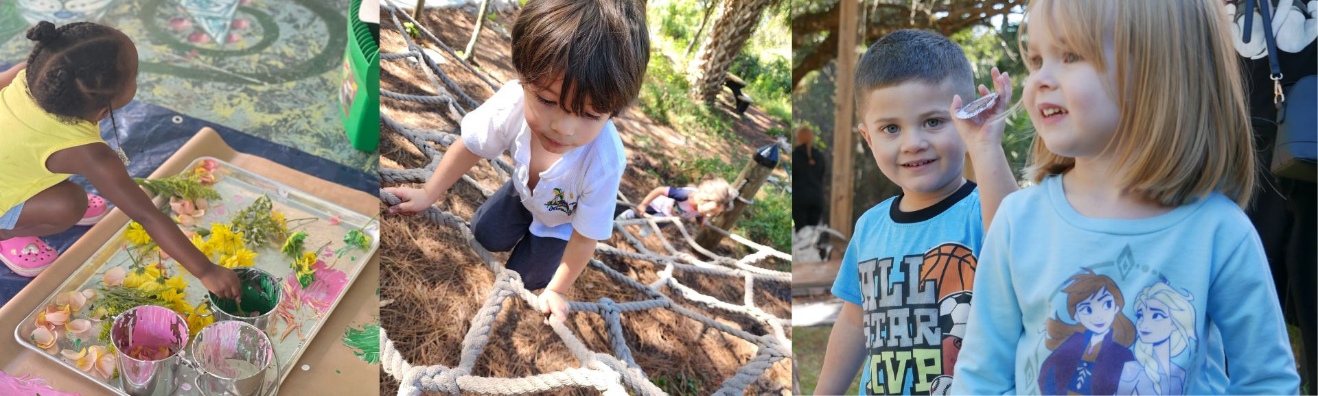 Children playing outdoors