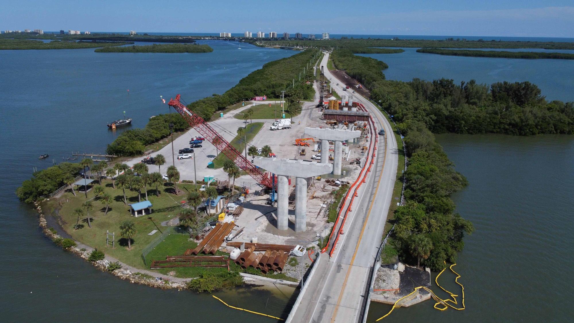 North Causeway bridge park